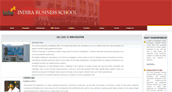 Desktop Screenshot of mba.indiraeducational.org